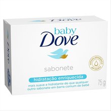 Sabonete Dove Baby Hidratação enriquecida 75G