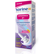 Sorine H 3 solução Nas 50Ml