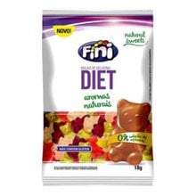 Bala de Gelatina Fini Sweets Diet 18G