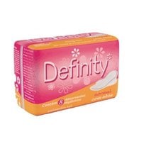 Absorvente Definity Normal com Abas com 8