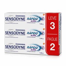 Creme Dental Sensodyne Rápido Alívio 90G Leve 3 Pague 2