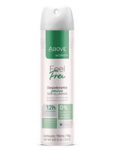 Desodorante Aerosol Above Feel Free Sem Aluminio Women 150Ml