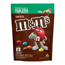 Chocolate M&Ms Pouch Chocolate Ao Leite 148g