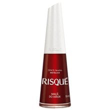 Esmalte Risqué Metálico Maçã Do Amor 8ML