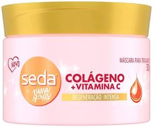 Máscara De Tratamento Seda Colágeno E Vitamina C Com 300G