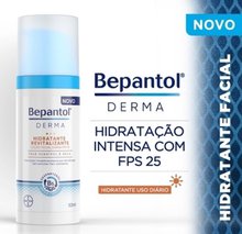 Loção Facial Hidratante Revitalizante Bepantol Derma FPS 25 Com 50Ml