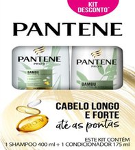 Shampoo Pantene Bambu 400Ml + Condicionador Pantene Bambu 175Ml Kit