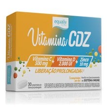 Equaliv Vitamina CDZ Com 30 Comprimidos