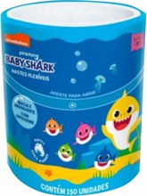 Hastes Flexíveis Cremer Baby Shark Com 150 Unidades