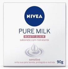 Sabonete Nívea Pure Milk Sensitive 90G