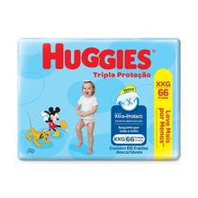 Fralda Infantil Huggies Disney Hiper XXG Com 66