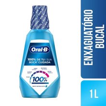 Antisséptico Bucal Oral B 100% Litro