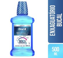 Antisséptico Bucal Oral B 100% 500Ml