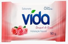 Sabonete Vida Bouquet De Rosas Com 85G