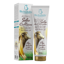 Creme Sebo De Carneiro Com Óleo De Argan 150G - Bio Instinto