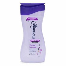 Sabonete Líquido Monange Flor de Lavanda com 240ml