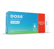 Doss 15000Ui com 4 Cápsulas