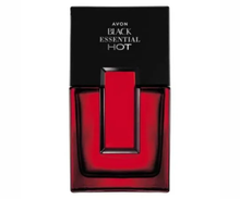 Colônia Avon Black Essential Hot 100Ml