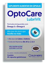 Optocare LubriVit com 60 Cápsulas Gelatinosas