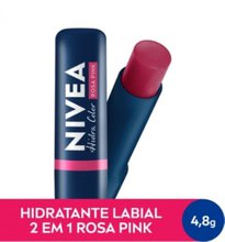 Protetor Labial Nivea Lip Rosa Pink 4,8G