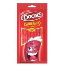 Docile Canudinho Morango Cítrico 70G