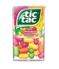 Bala Tic Tac Frutas Como Te Gusta 14,5G