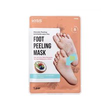 Máscara kiss Esfoliante Para Os Pés Foot Peeling Mask 1 par