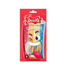 Docile Canudinho Colorido Morango Cítrico 70G