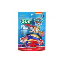 Fio Dental Sunstar Gum Flosser Patrulha Canina Com 40 Unidades