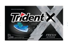 Goma de Mascar Trident fresh Intense Com 14 Unidades