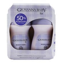 Kit Desodorante Roll - On Giovanna Baby Lilac 50Ml