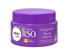 Máscara Salon Line Meu Liso Matizador Loiro 300g