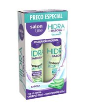 Kit Shampoo + Condicionador Salon Line Hidra Babosa 300Ml