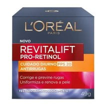 Creme Hidratante L Oréal Revitalift Pro-Retinol Antirrugas FPS20