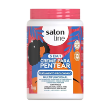 Creme Para Pentear Salon Line Gelatina + Tratamento Prolongado 1K