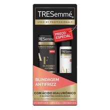 Kit Tresemmé Shampoo 400Ml + Condicionador 200Ml Blindagem Antifrizz