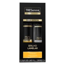 Kit Tresemmé Shampoo 400Ml + Condicionador 200Ml Brilho Lamelar