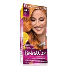 Tintura Beauty Color Bela & Cor 96.44 Ruivo Natural Claro