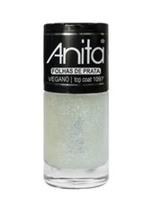 Esmalte Anita Top Coat Folha De Prata