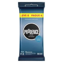 Preservativo Prudence Super Sensitive Leve 8 Pague 6