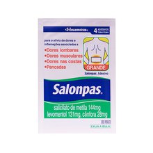 Salonpas Adesivo Grande Com 4 Unidades