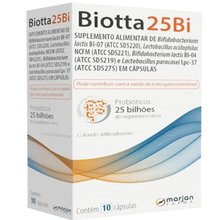 Biotta 25BI Com 10 Cápsulas Marjan