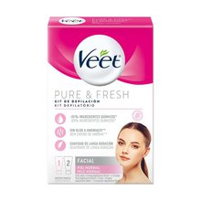 Kit Creme Depilatório Veet Facial Pure & Fresh 50Ml