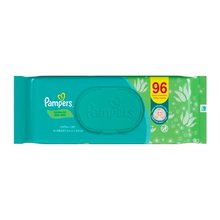 Toalha Umedecida Pampers Aloe Vera Com 96 Unidades