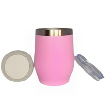 Copo Térmico com Som ONEX SOM 6700 Pink 360ML