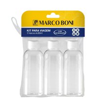 Kit Viagem Marco Boni Com 3 Frascos De 80Ml