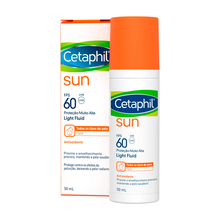 Cetaphil Sun Light Fluid FPS60 Antiox 50Ml