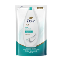 SAB LIQ DOVE PELE SENSIVEL 200ML REFIL