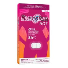 Buscofem Hot com 2 Adesivos Térmicos