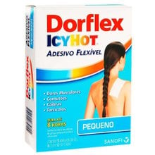 Dorflex Icy Hot Com 5 Adesivos Pequenos